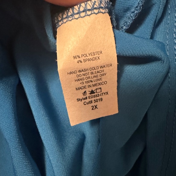 NWOT First Love Vibrant Blue Sleeveless Maxi Dress - Picture 4 of 7